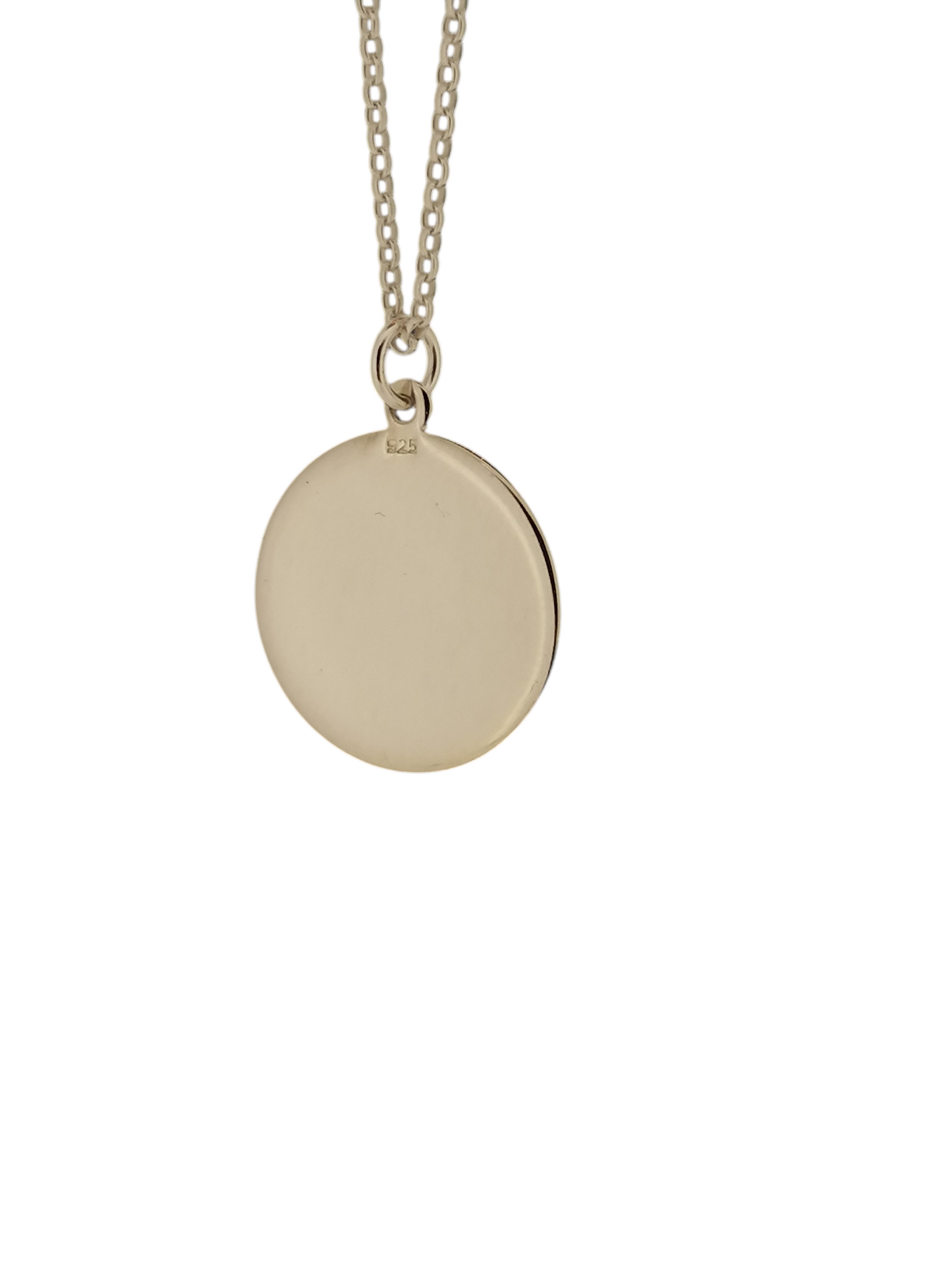 Confirmation Medal Pendant Sterling Silver